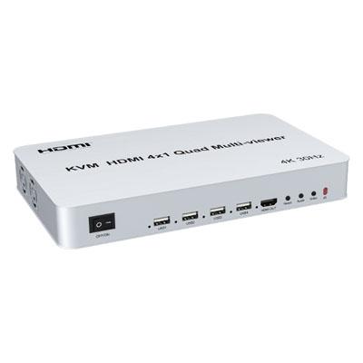 KVM HDMI 4x1 Quad Multi-viewer